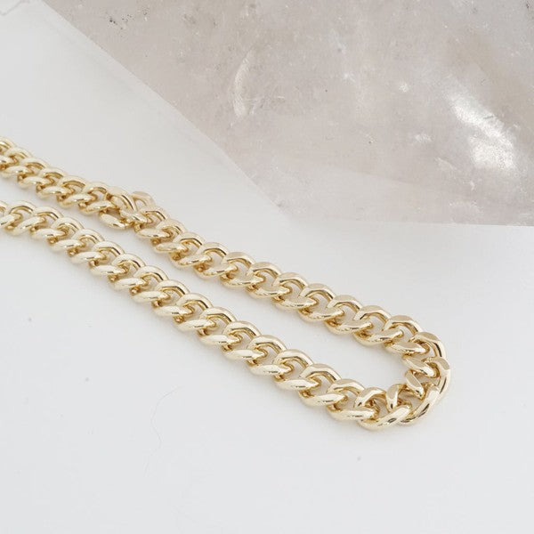 Chrysee Thick Curb Chain Bracelet