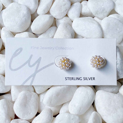 Bree Pearl Sterling Silver Earrings